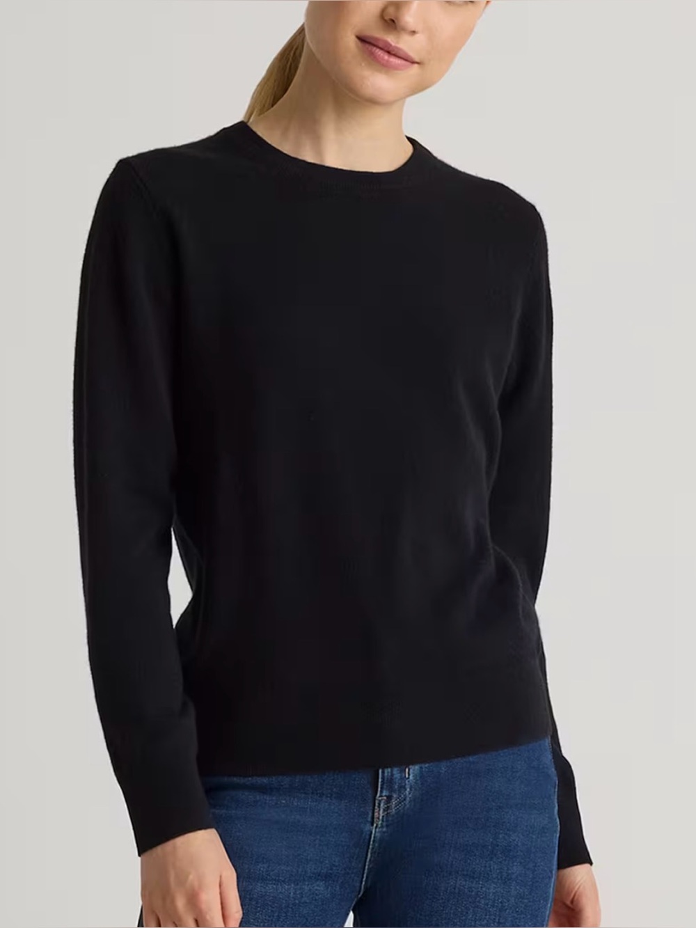 Quince Mongolian Cashmere Crewneck Sweater